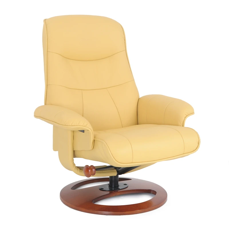 
Modern Swivel Luxury Recliner Leisure Massage Relax Chair with footstool 