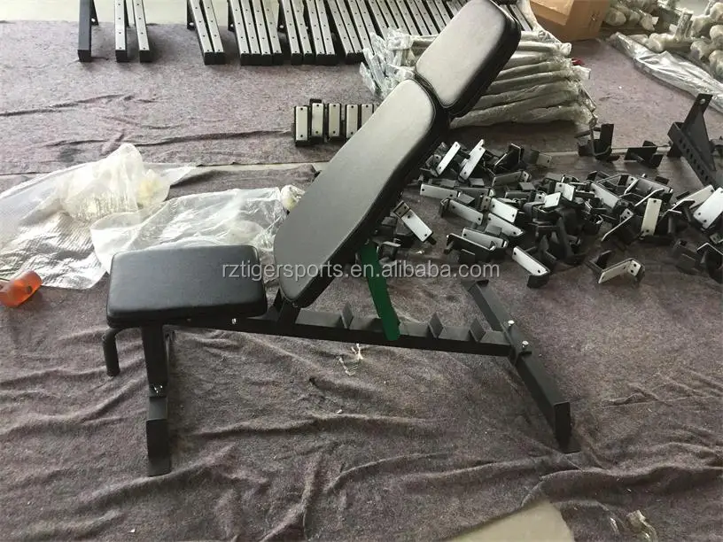 Custom adjustable gym fitness crossfit bench