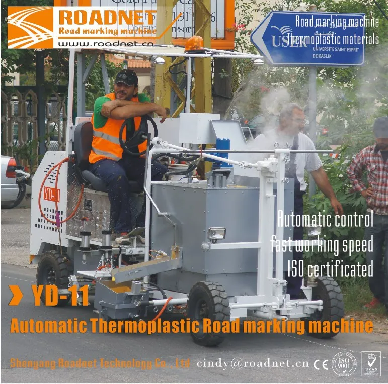 YD11 Automatic computer control thermoplastic street painting line machine