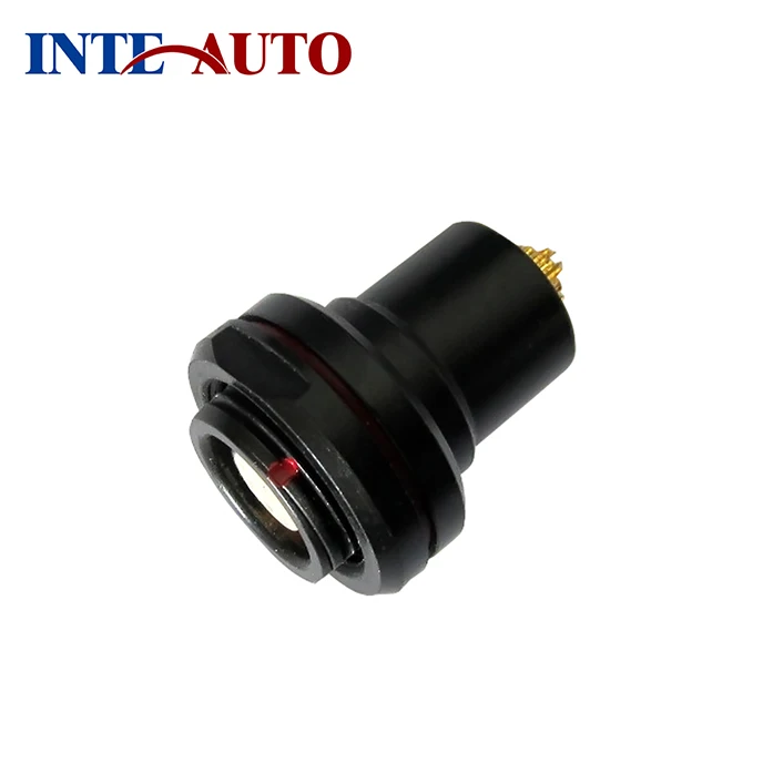 DBP102A059-130+ compatible 9 pin quick release circular connector rear mounted receptacles DBP 102 series connectors