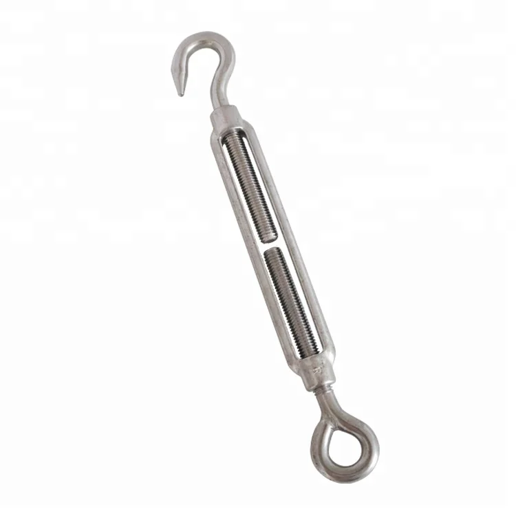M14 Open Body Turnbuckles Eye And Hook Stainless Steel European Turnbuckles