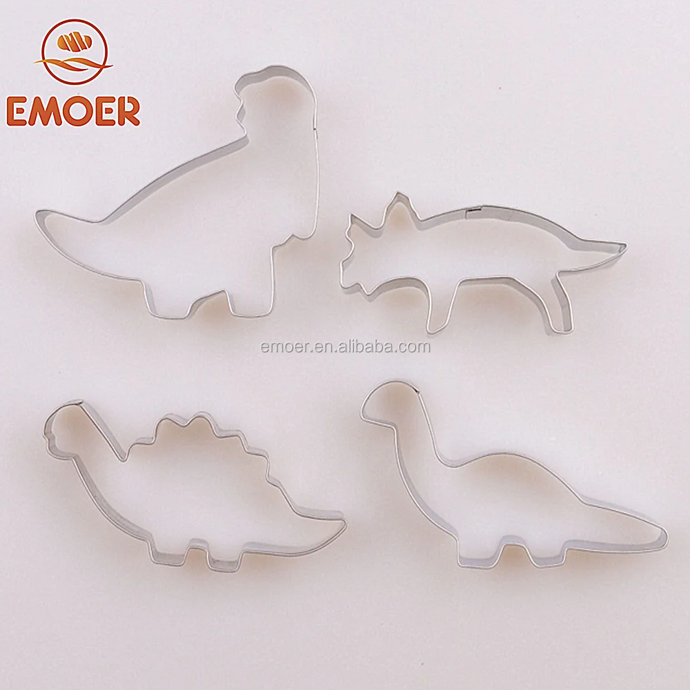 EMOER stainless steel dinosaur mold