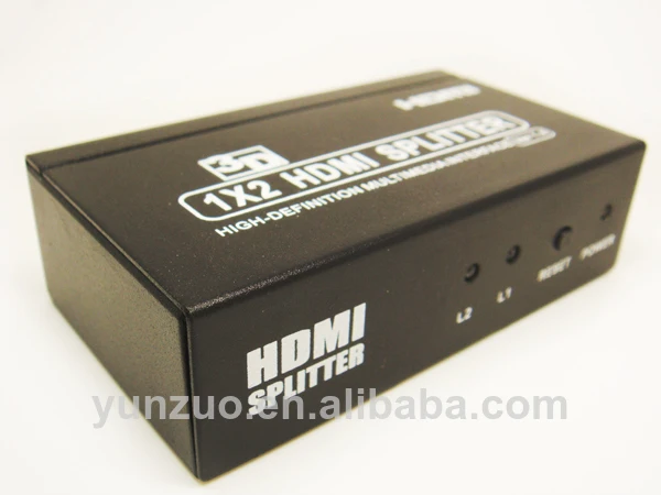 2 портов hdmi сплиттер и комбайнер пакета 1x2 сплиттер поддерёкой 3d