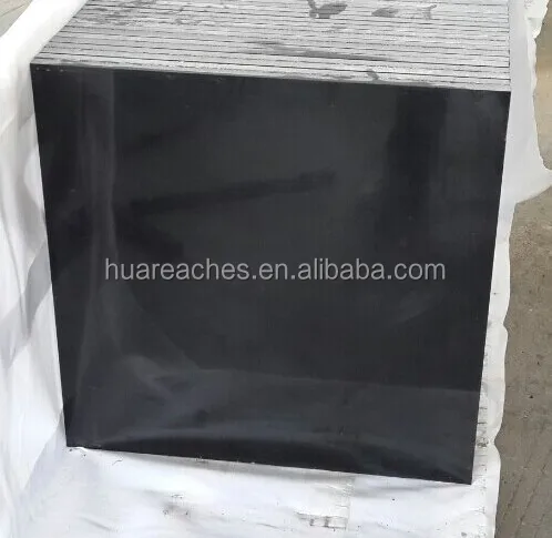 Wholesale china mongolian Polishing absolute black granite tile and slab price