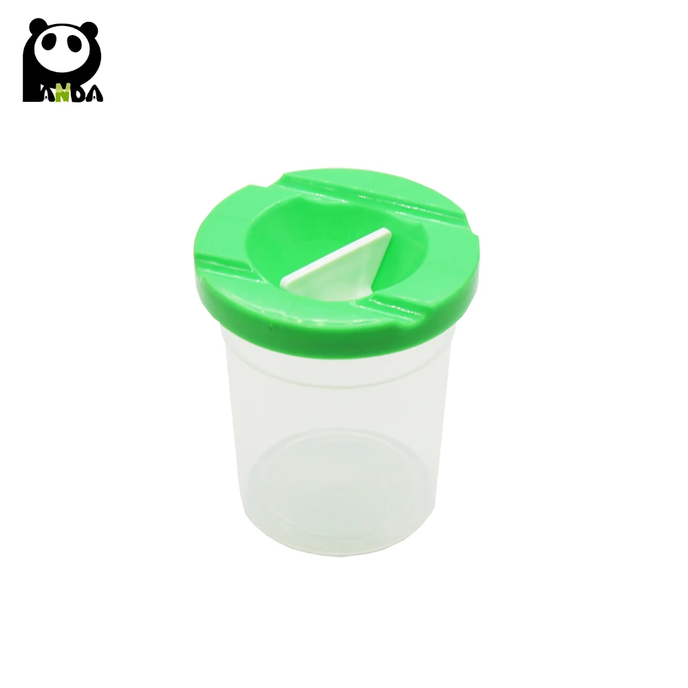 Artist Brush Wash Pot No Spill Paint Plastic Cup