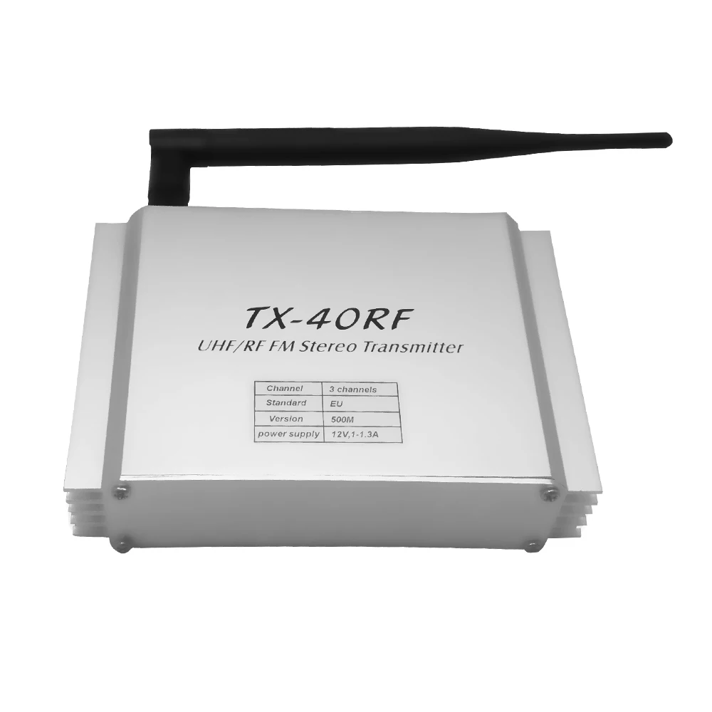 TX-40RF FM silent disco wireless transmitter for silent events
