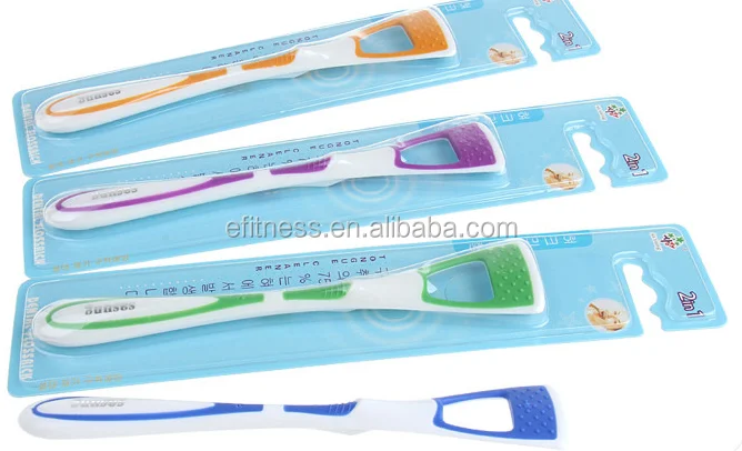 Best Selling Disposable Adult Tongue Scraper  Baby Tongue Cleaner