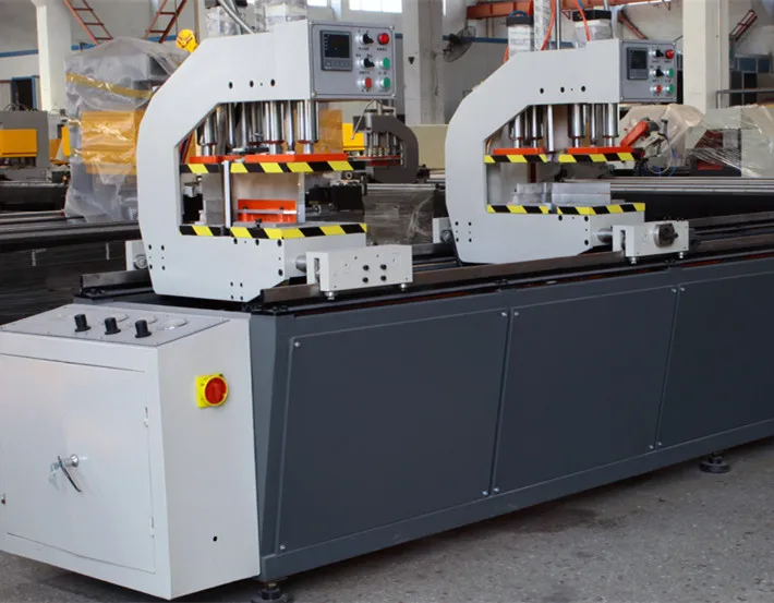 Two- head welding machine for vinyl pvc upvc  profiles windows doors welder