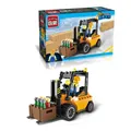 115pcs set Forklift Trucks Model Educational Puzzle Construction Bricks Building Blocks Toy Kit