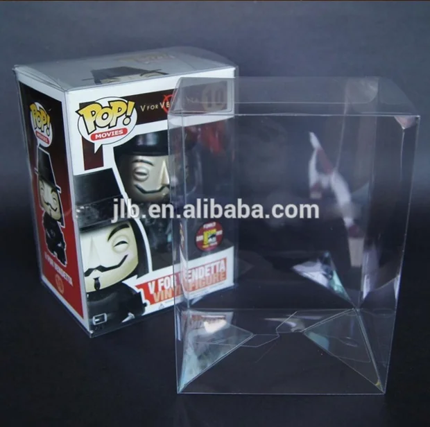 Shenzhen factory Clear POP protector Funko , POP Protector clear display crystal case