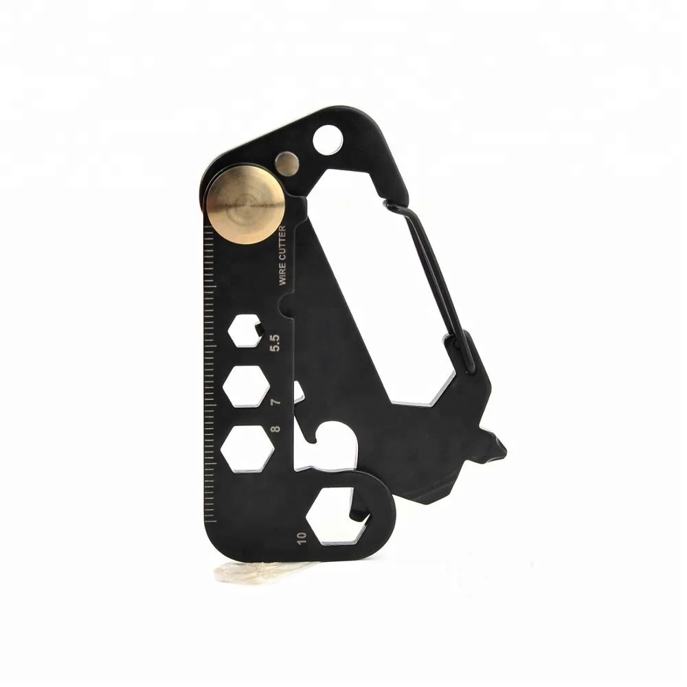 Promotional Gift Bottle Opener Pocket Tactical Multi Tool Card  Emergency Survival Kit Cool Gadget EDC Keychain