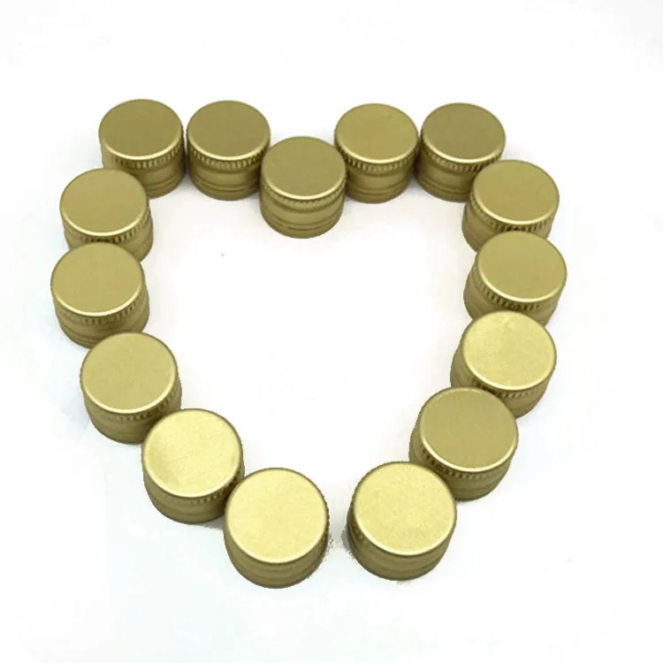 China Manufacturers 18/20/24/410 Metal Water Screw Aluminum Bottle Caps