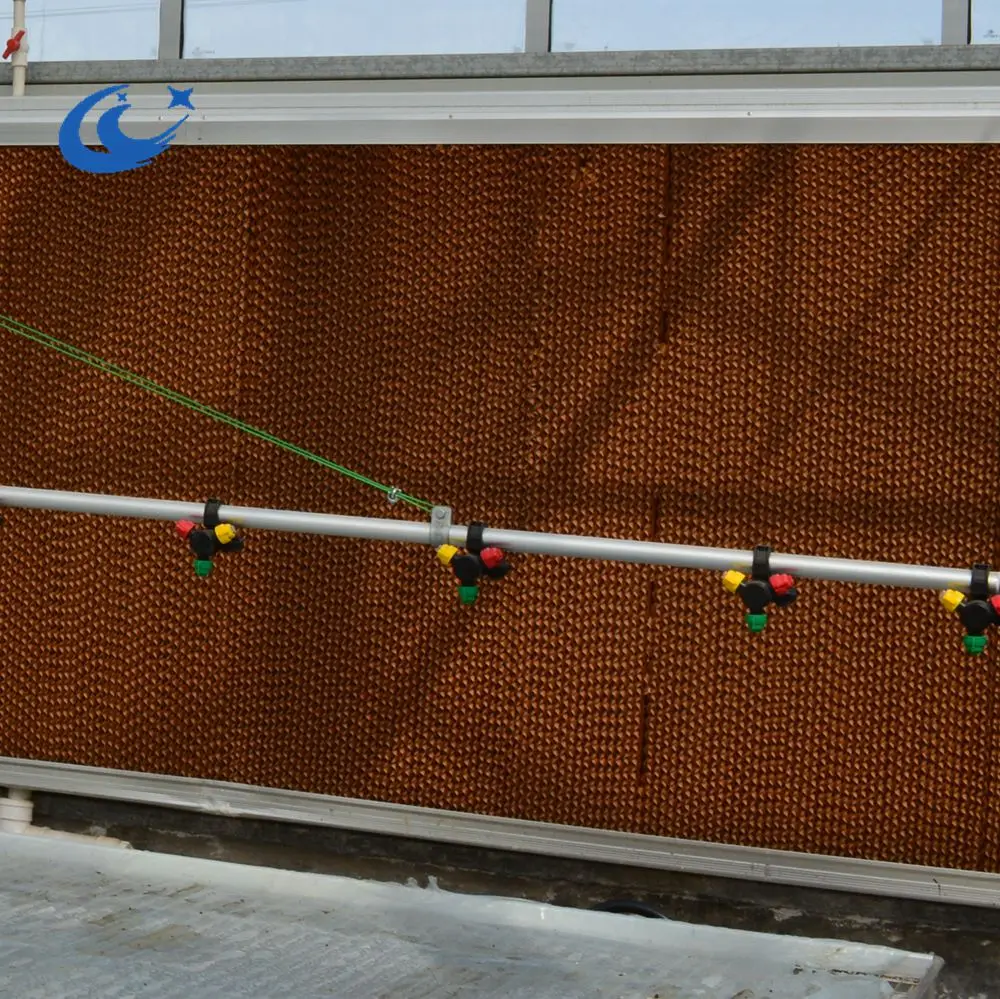 Agriculture greenhouse cooling pad/cooling system/pad fan cooling