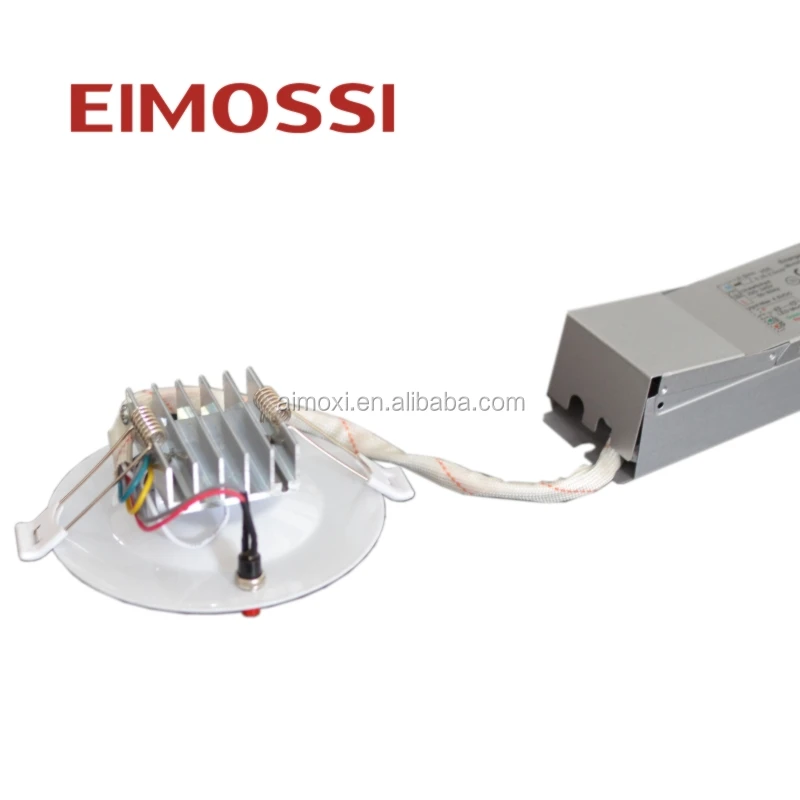 Steel sheet recessed mounted led non-maintained led emergency downlight navigation emergenci spot