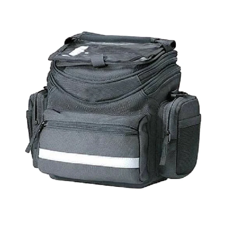 Large-capacity, tear-resistant, waterproof, lightweight motorcycle handlebar tour pannier bag