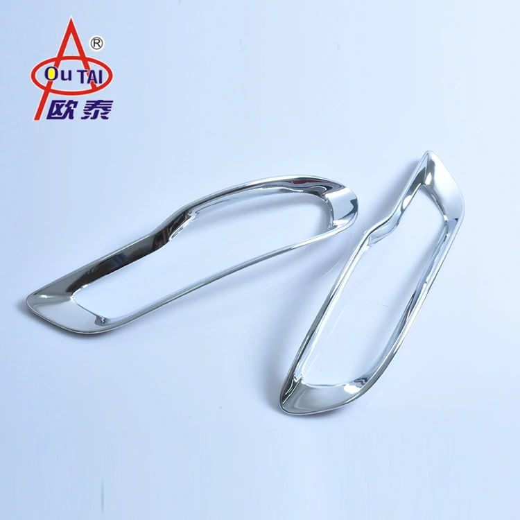 
2pcs ABS Chrome Rear Back Fog Light Lamp Cover Trim Decoration For JEEP SERIES 