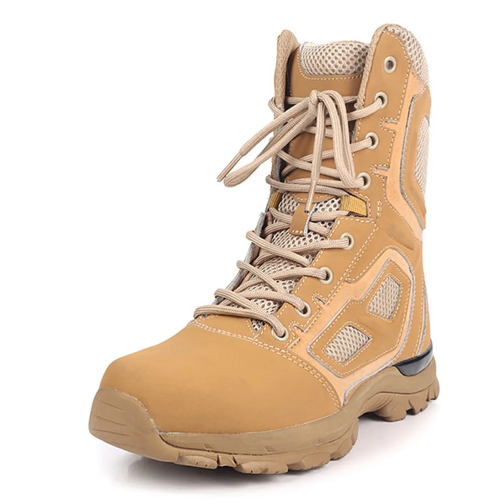 law enforcer steel toe protective security training boots for combat mission