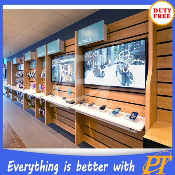 decorative mobiles shop design cellphone store furniture cell phone display showcase