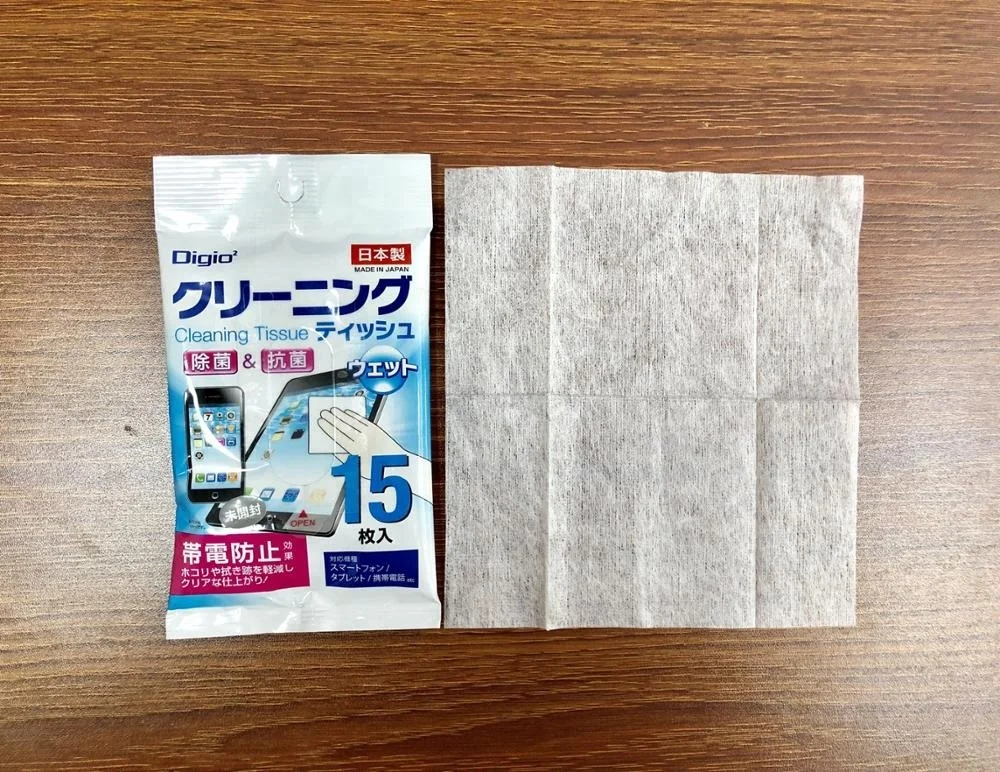 Custom Logo Single Package Mobile Phone electronic product Screen Cleaning Wet Wipe
