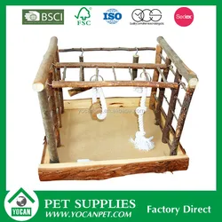 High End Wholesale Large Wooden Bird Toys For Pet Birds