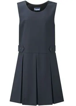 School Uniform Girls Woven Pleat Pinafore Primary School Graduation for School Shirt / Blouse Children 4-16years