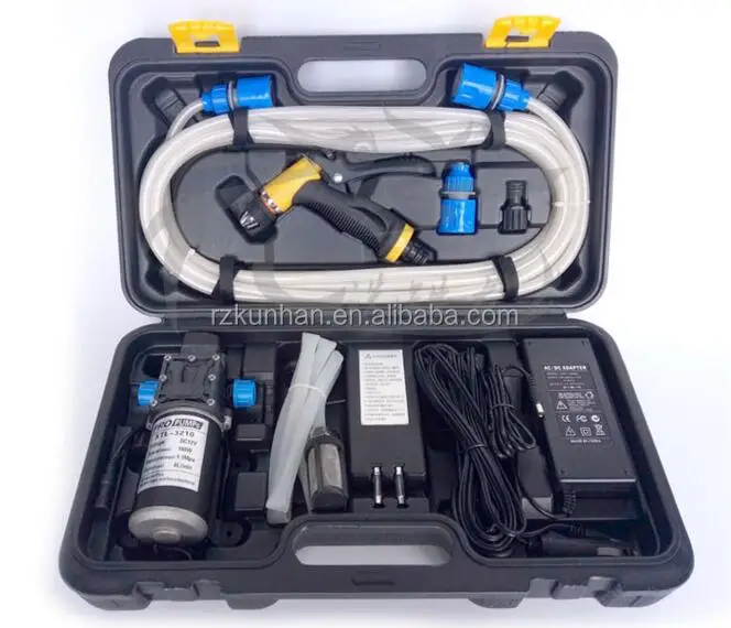 portable electric high pressure 12v dc car wash machine pressure washer