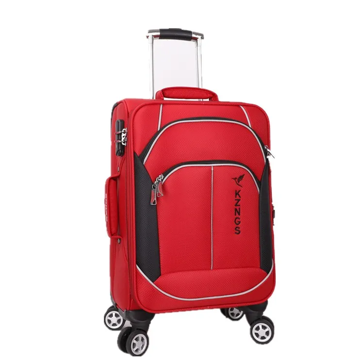 Custom Made Trolley Luggage Travel Bag Soft Suitcase Luggage Set On Wheel for travel