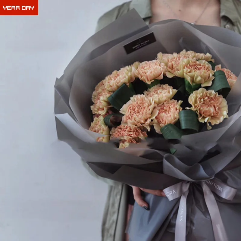 Перерабатываемая стандартного размера Крафтовая оберточная бумага для цветов