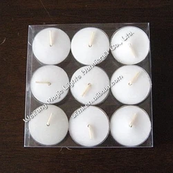 Best seller paraffin wax taper wholesale white pillar tea light candle