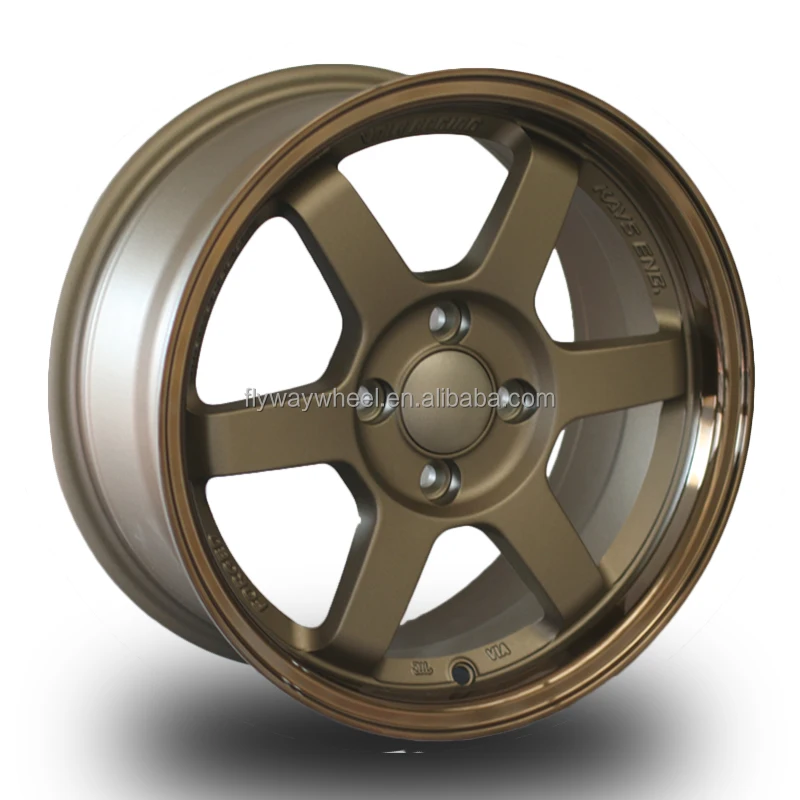 
FLYWAY H636 NEW RAYS TE37 VOLK RACING WHEEL 15x7.0inch 