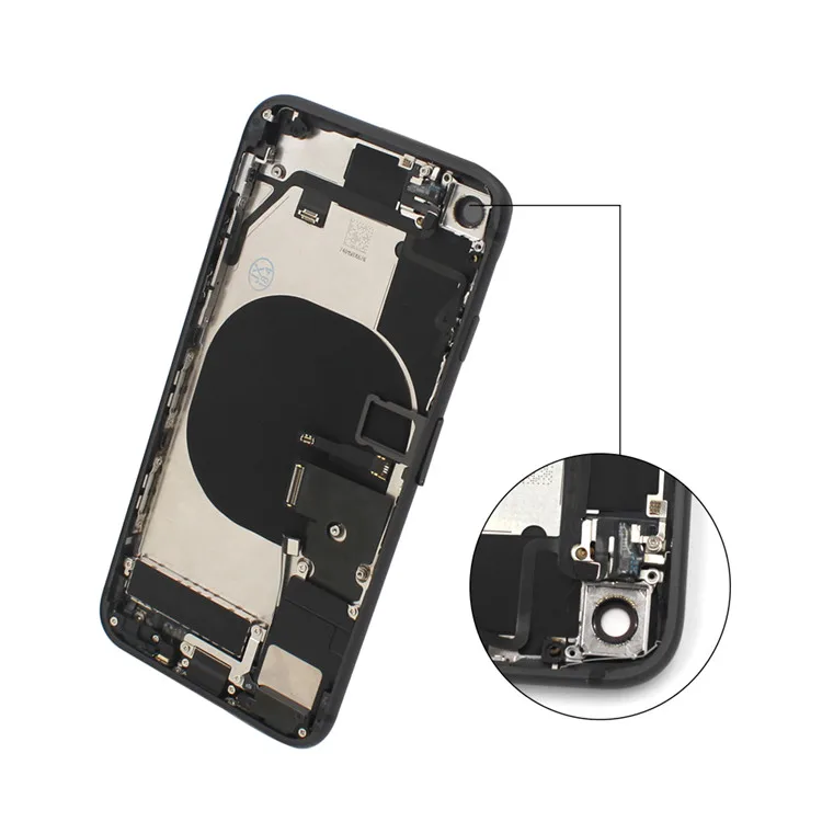 
New Housing Back Door Rear Battery Cover Metal Case Replacement for iPhone 8 