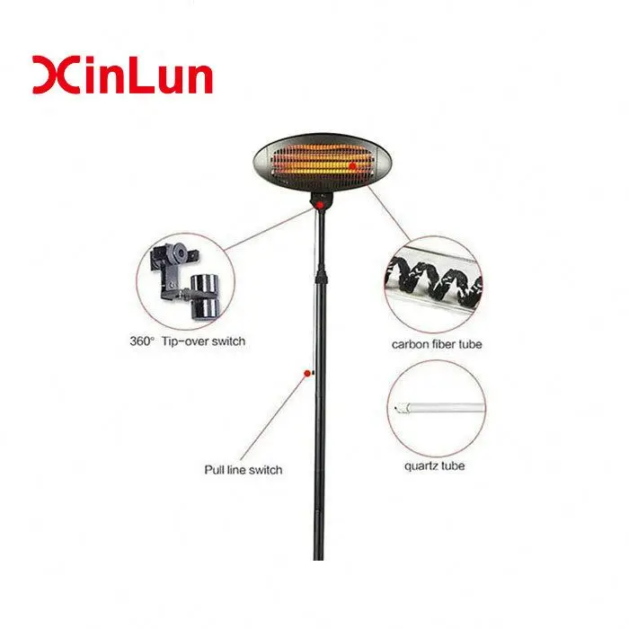 2023 Best Quality Hot Selling outdoor electric infrared patio heater 650/1300/2000W