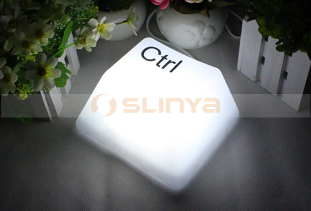 Shift Ctrl Esc Del Keyboard Button Desk Lamp Novelty Night Light for Baby Sleeping