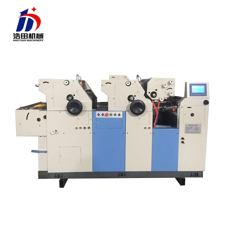 Low Cost HT256II-S three color newspaper lithograph offset printer 3 color