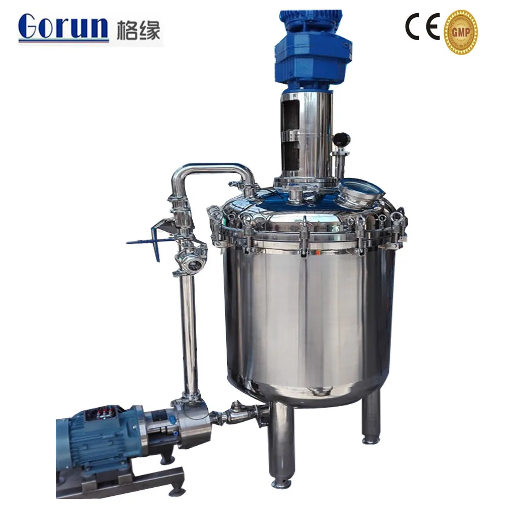 
Mayonnaise Vacuum Emulsion Mixing Tank,Cream Emulsifying Mixer,Dressing Making Machine 
