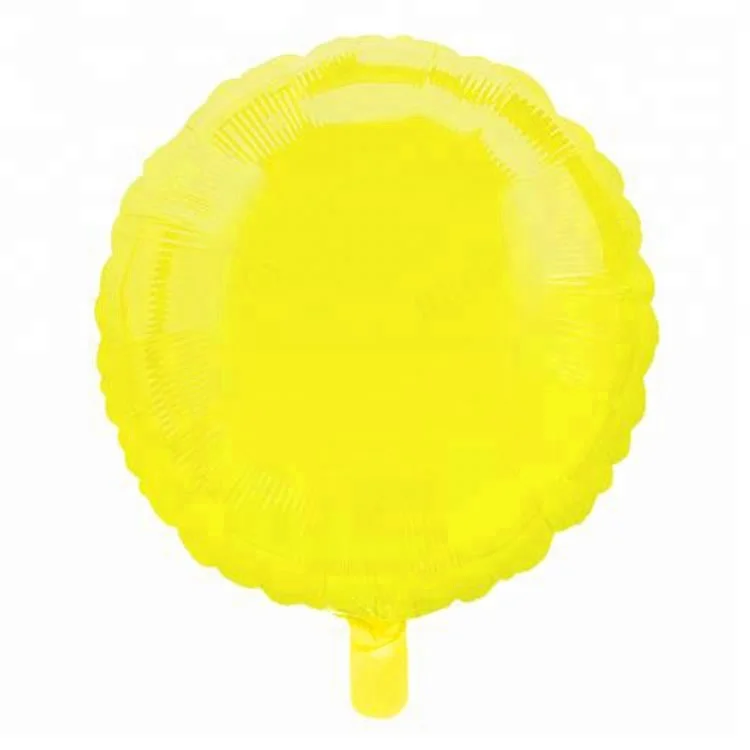 China wholesales round shaped 18inch macaron foil balloon for party  decorations.