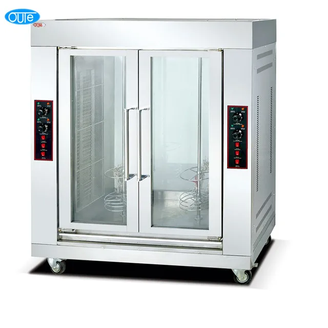 OUTE Commercial Vertical Electric Pig and Chicken Rotisseries Oven(OT-206-2)