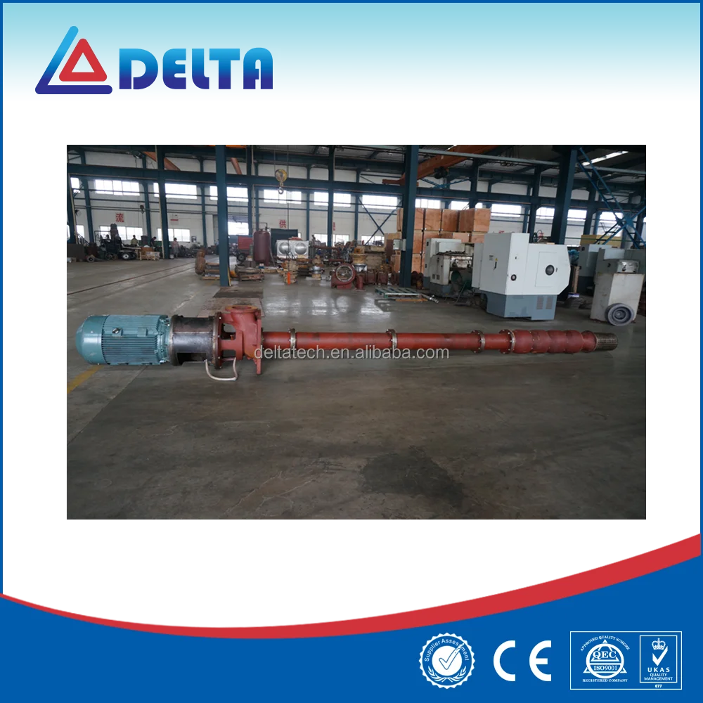 Вертикальный центробежный насос глубокой скважины турбины