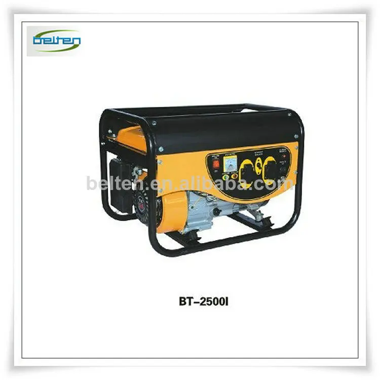 2000w медный провод электрический старт бензин генератор