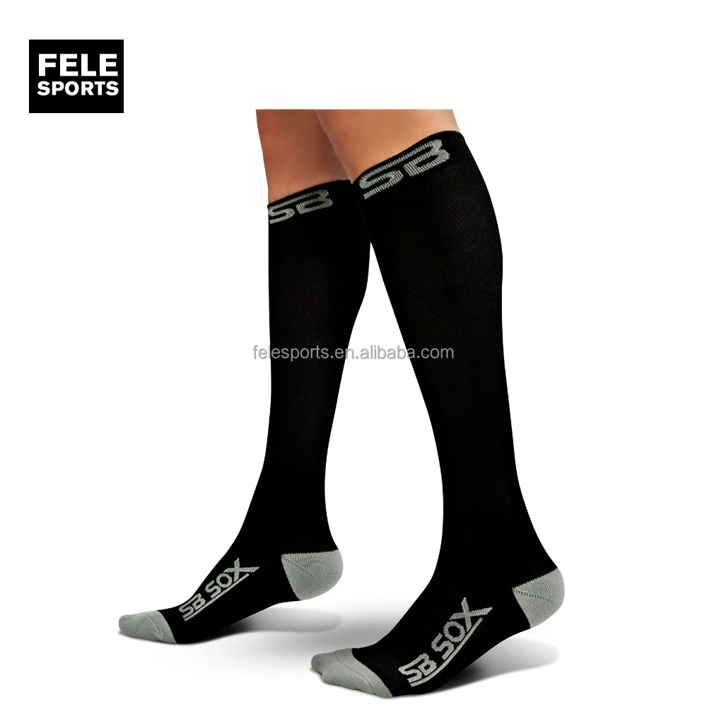 Amazon Hot sale SB SOX compression socks 20-30mmhg sports socks