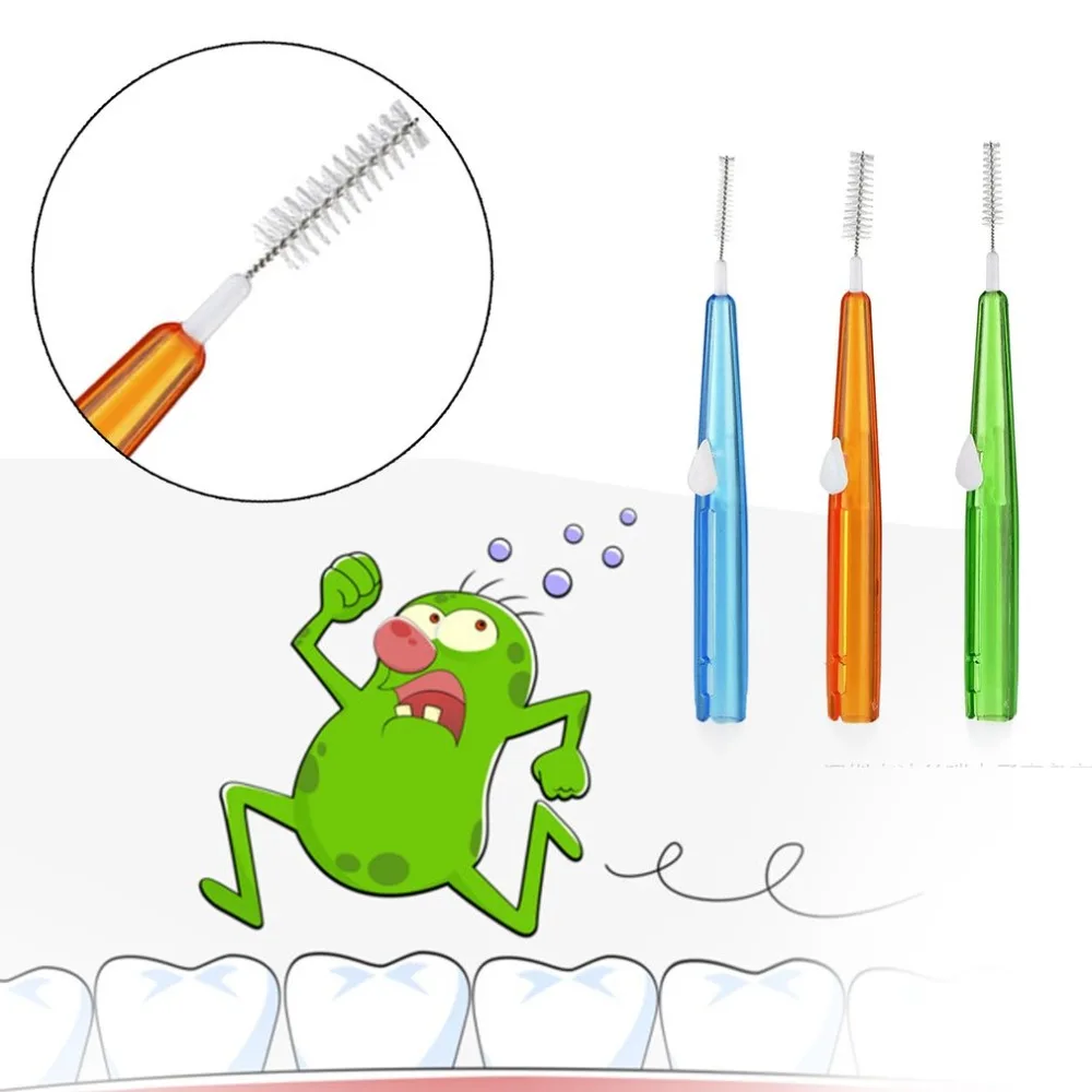 Interdental Slim Brushes Dental Toothpick Tooth Flossing Oral Care Tooth Brush