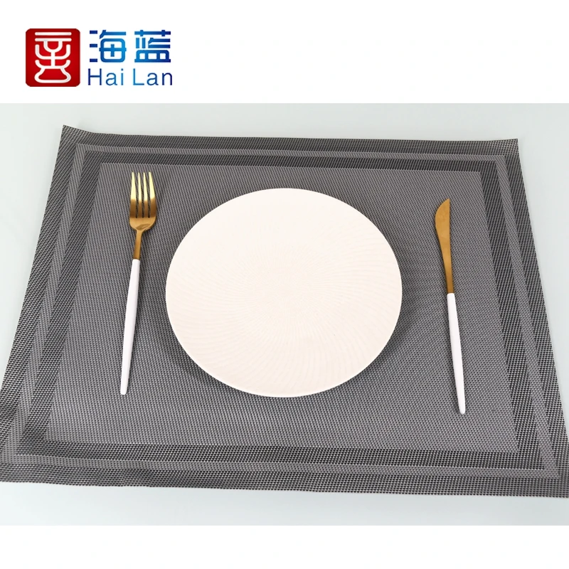 Family Use Christmas Felt Table placemat placemats Pvc With