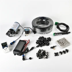 Aeroponics системы 100, антикапля + 5.3L/мин насос туман вентилятор охлаждения Система влажности