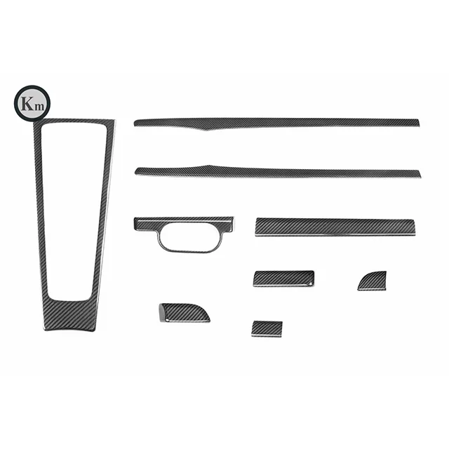 KM для 2016-up cayman boxster модель 718 982 внутренняя отделка Аксессуары автозапчасти материал из углеродного волокна