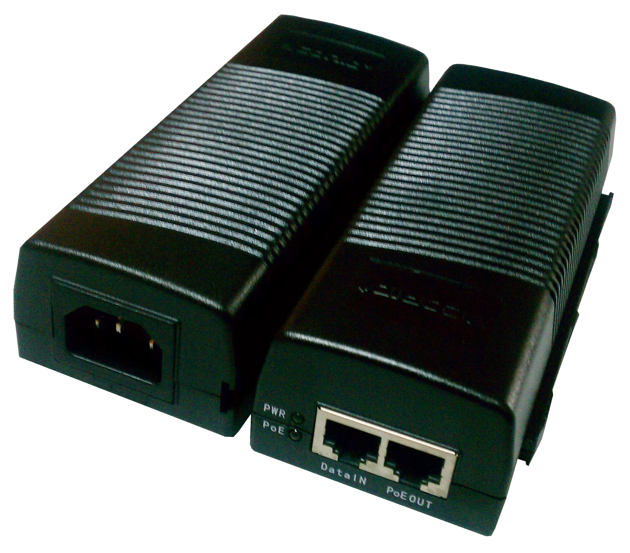 
10/100/10000Mbps Supported 1Channel high Power PoE Midspan Injector 