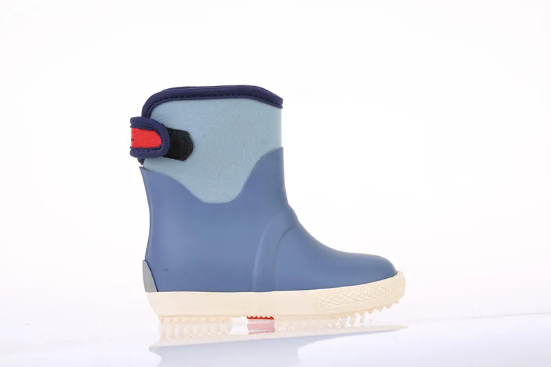 kids neoprene rubber rain boot