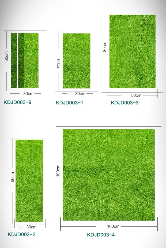 30*60cm Golf driving range practice hitting mat driving chipping carpet