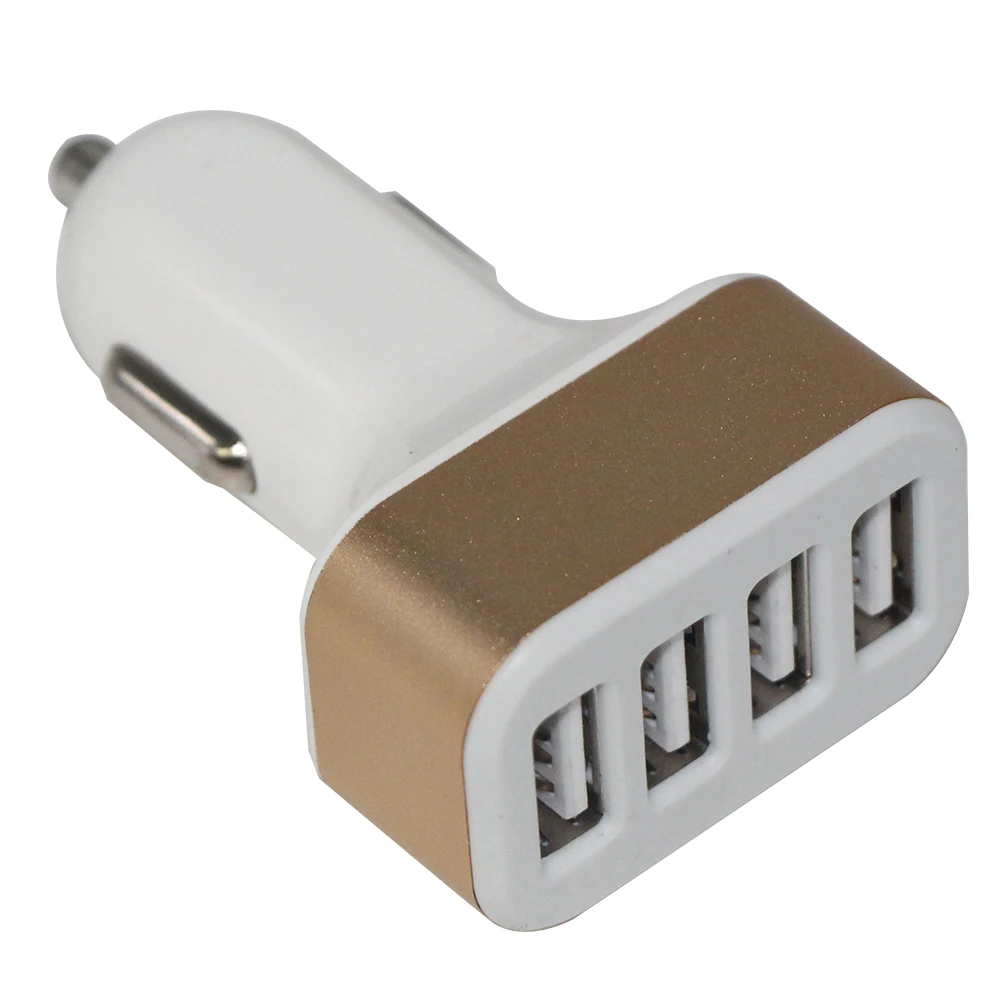 
4 ports USB for mobile phone fast charging wireless car charger 