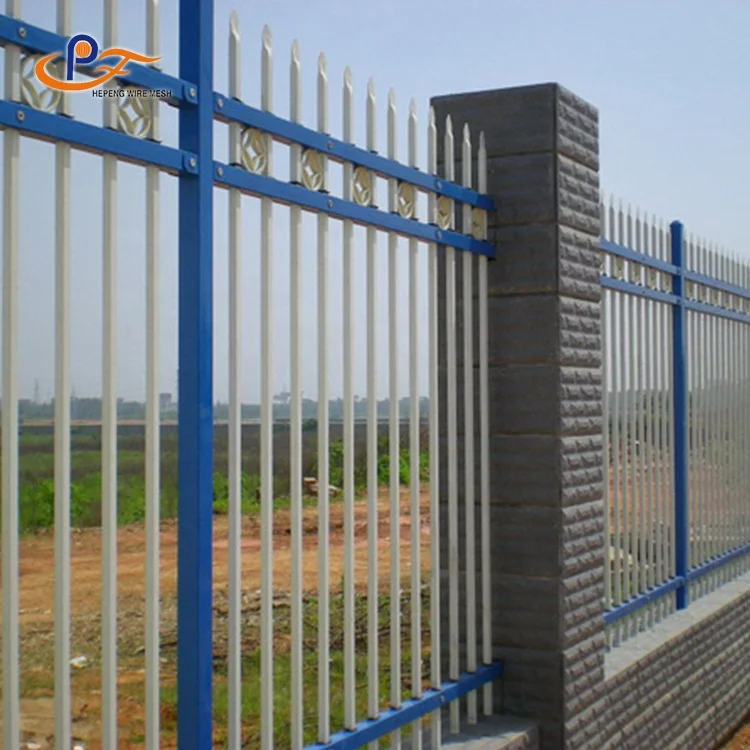 
High Quality!Cheap Price!Construction & Real Estate Customized Zinc Steel Fence Panels Cheap Wrought Iron Fence Panels for Sale 