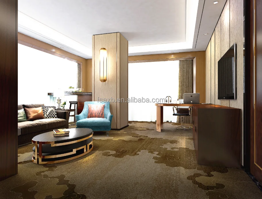 High Grade Wall to Wall Flower Modern Design Luxury Home Hand Tufted NZ Wool Carpet